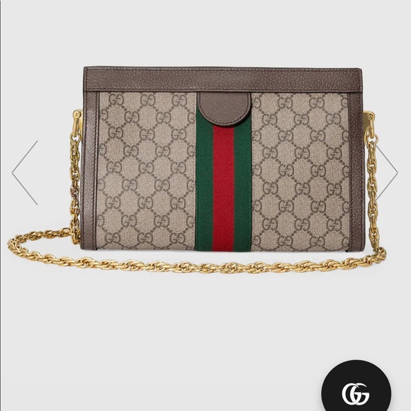 AUTHENTIC GUCCI- Ophidia GG medium shoulder bag - Picture 11 of 17